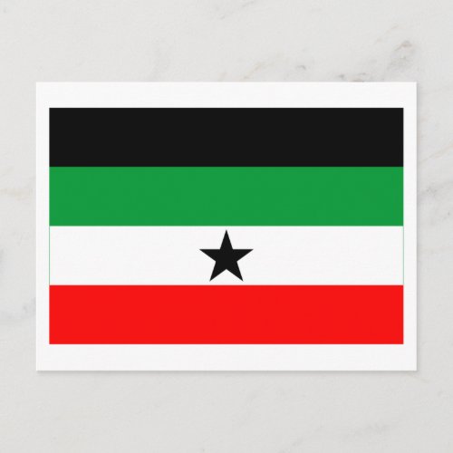 Gambella Flag Postcard
