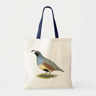 Gambel's Desert Quail Tote Bag