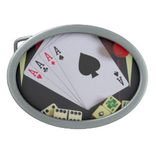 Gamber Oval Belt Buckle