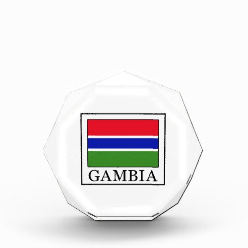 Gambia Acrylic Award