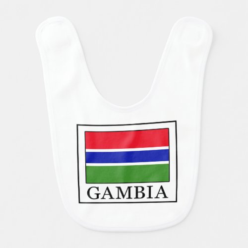 Gambia Baby Bib