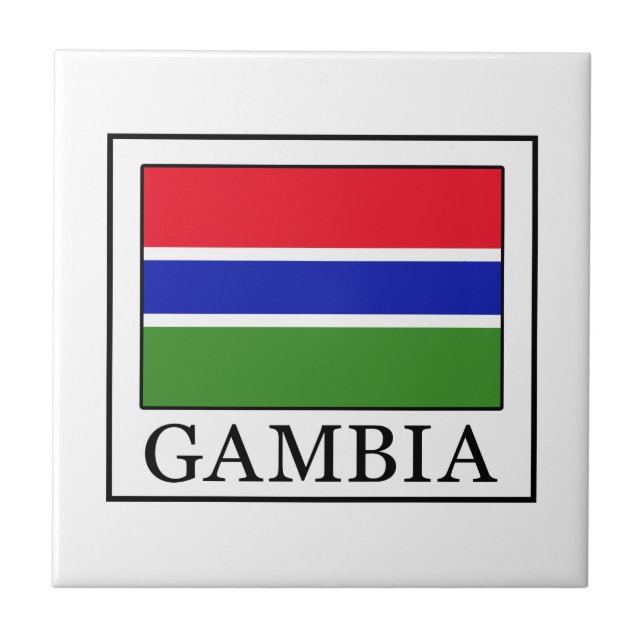 Gambia Ceramic Tile (Front)
