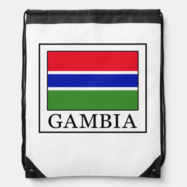 Gambia Drawstring Bag (Front)