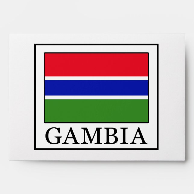 Gambia Envelope (Front)
