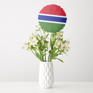 Gambia flag balloon