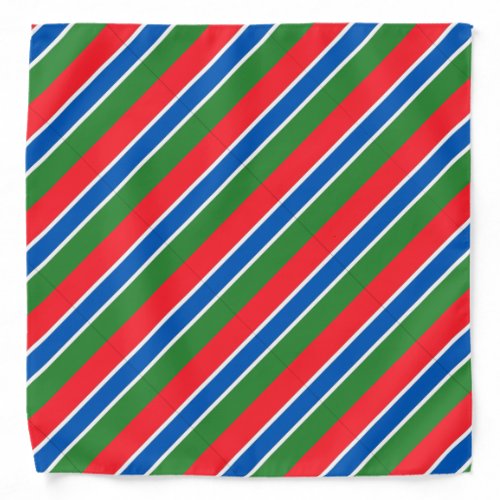 Gambia Flag Bandana