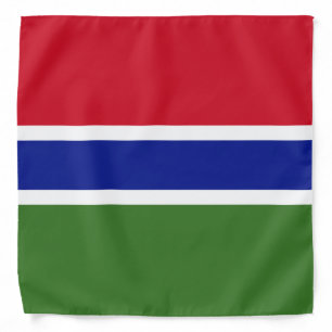 Gambia flag bandana