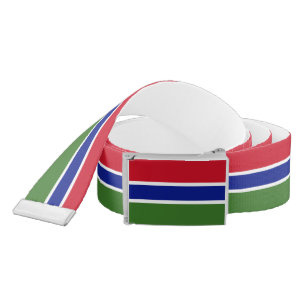 Gambia Flag Belt