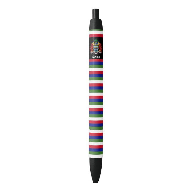 Gambia Flag Cute Patriotic Pen (Front Vertical)