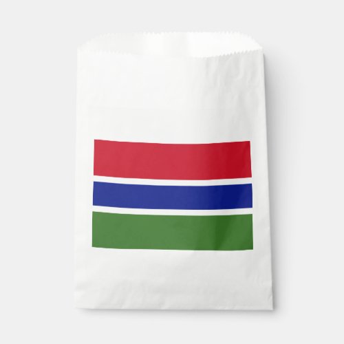 Gambia Flag Favor Bag
