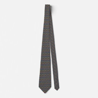 Gambia Flag Honeycomb Tie