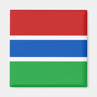 Gambia Flag Magnet