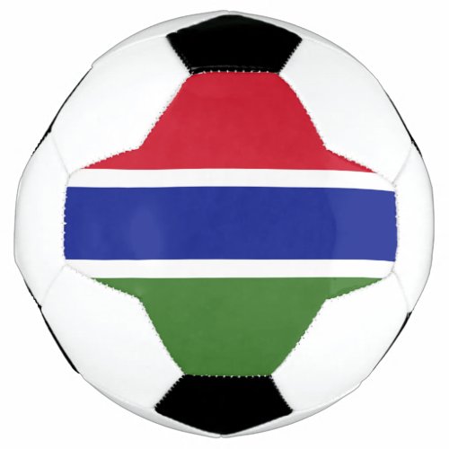Gambia Flag Soccer Ball