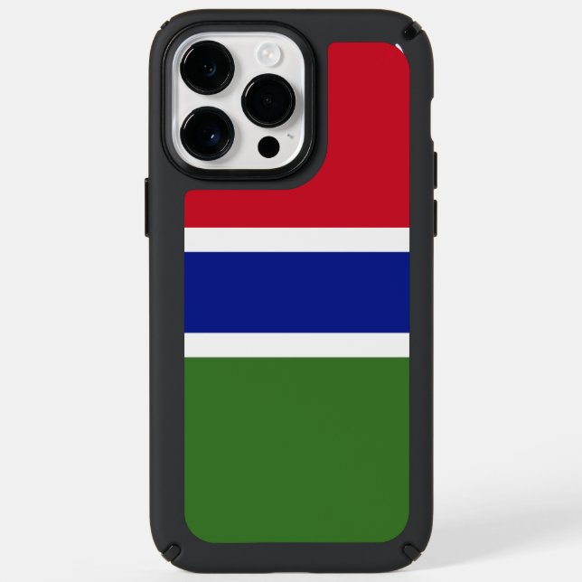 Gambia flag speck iPhone case (Front)