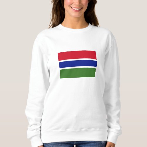 Gambia Flag Sweatshirt