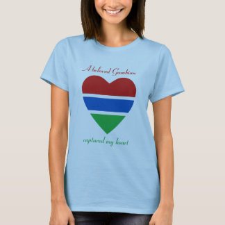 Gambia Flag Sweetheart T-Shirt
