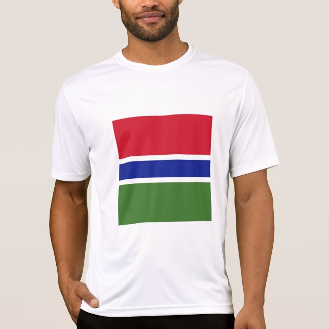 Gambia flag T-Shirt (Front)