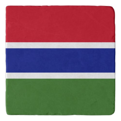 Gambia Flag Trivet