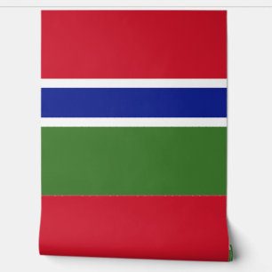 Gambia flag wallpaper
