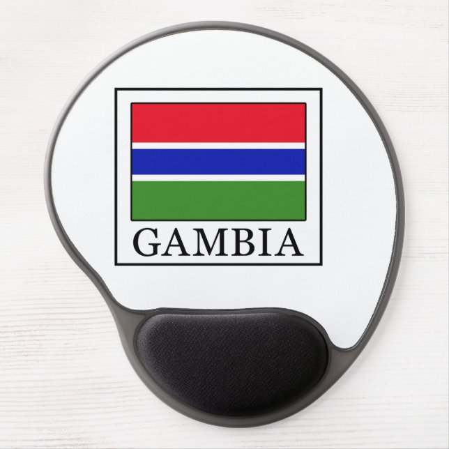 Gambia Gel Mouse Pad (Front)