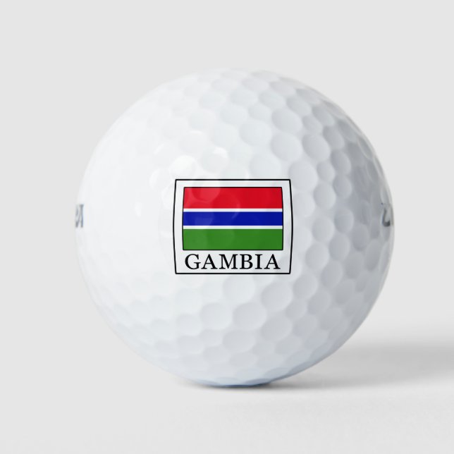 Gambia Golf Balls (Front)