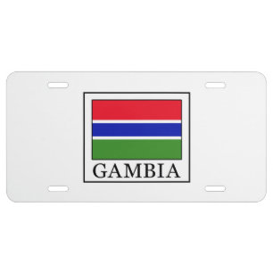 Gambia License Plate