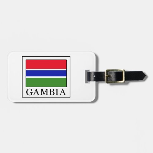 Gambia Luggage Tag