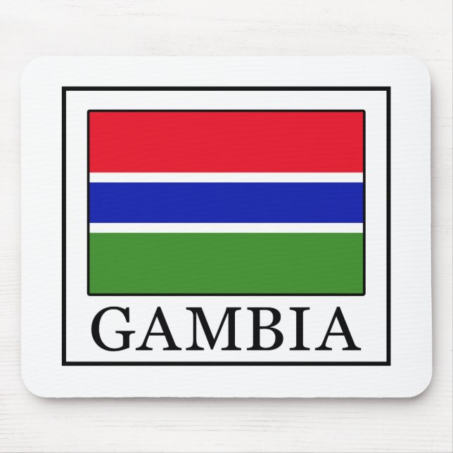 Gambia Mouse Pad (Front)