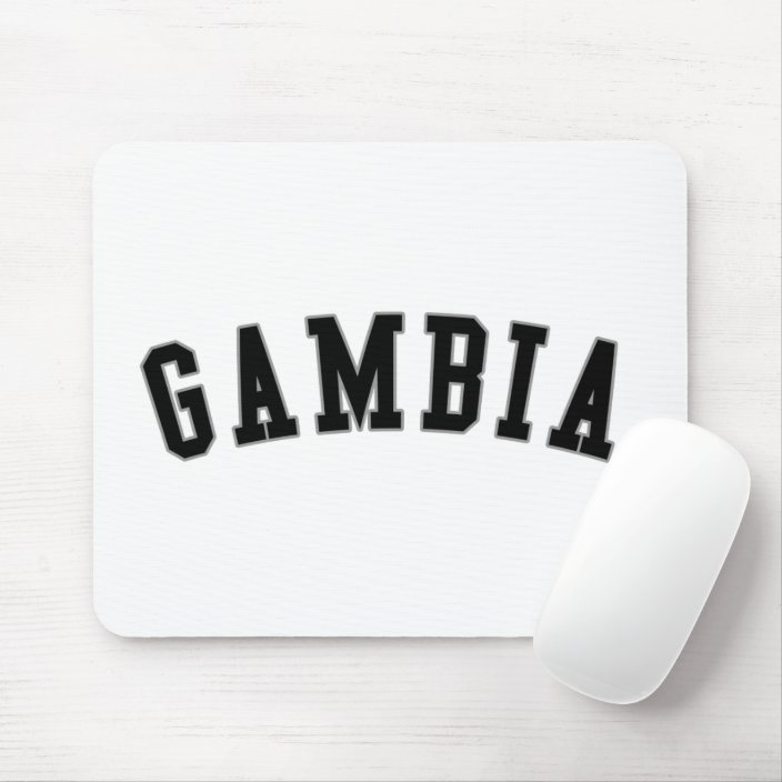 Gambia Mousepad