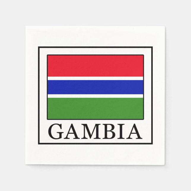 Gambia Napkins (Front)