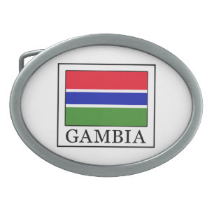 Gambia Oval Belt Buckle