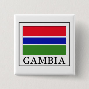 Gambia Pinback Button