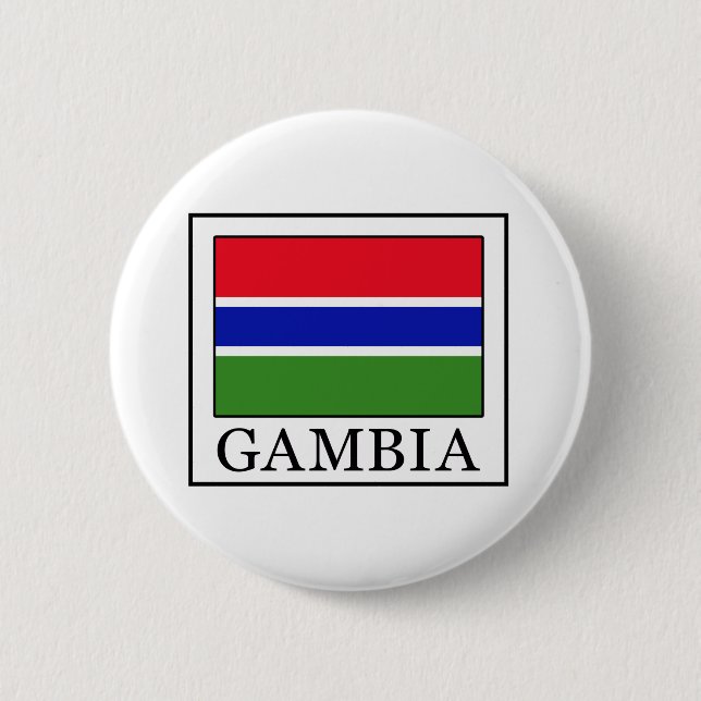Gambia Pinback Button (Front)