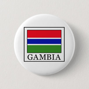 Gambia Pinback Button