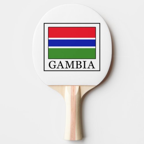 Gambia Ping Pong Paddle