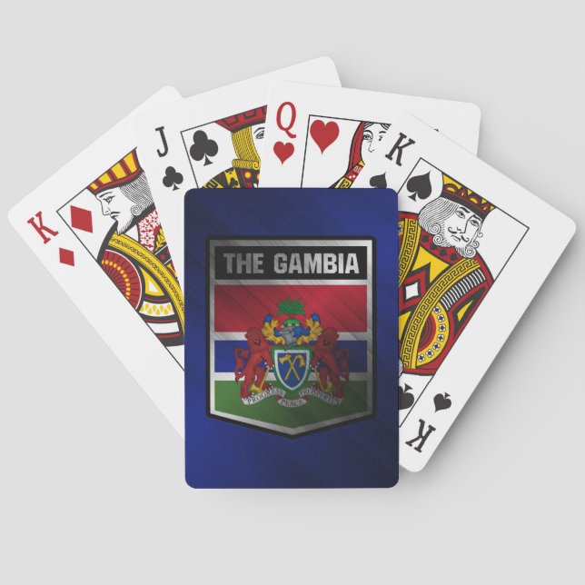 Gambia Poker Cards (Back)