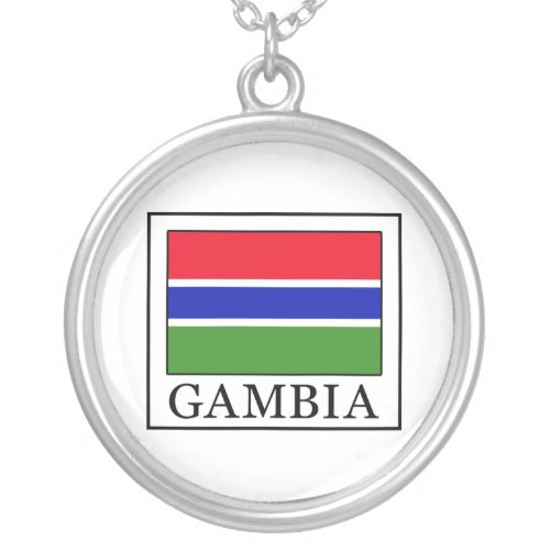 Gambia Silver Plated Necklace