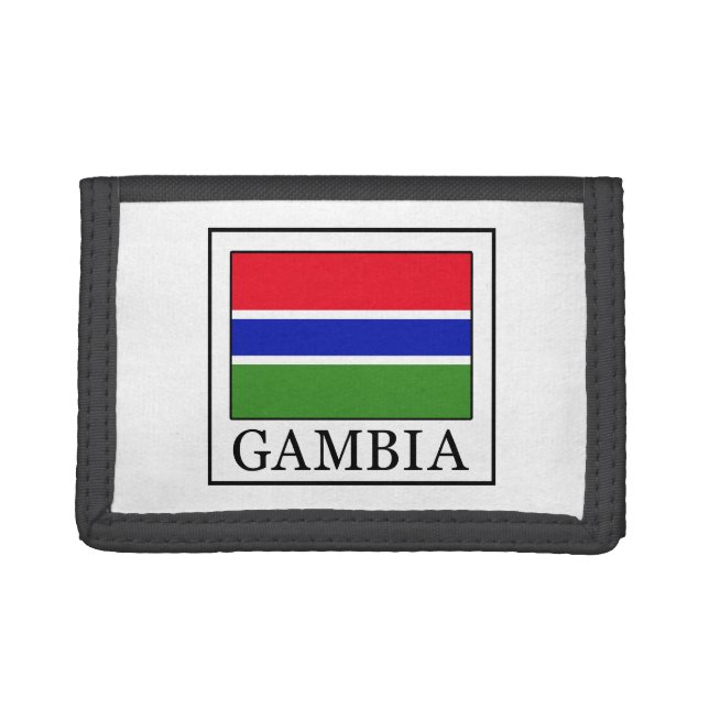 Gambia Tri-fold Wallet (Front)