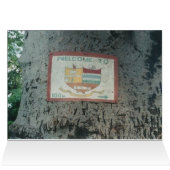 Gambia Village series Card #3 (Inside Horizontal (Top))