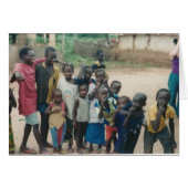 Gambia Village series Card #3 (Front Horizontal)
