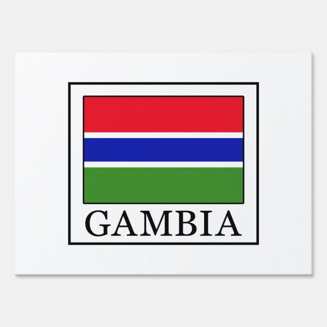 Gambia Yard Sign (Front)