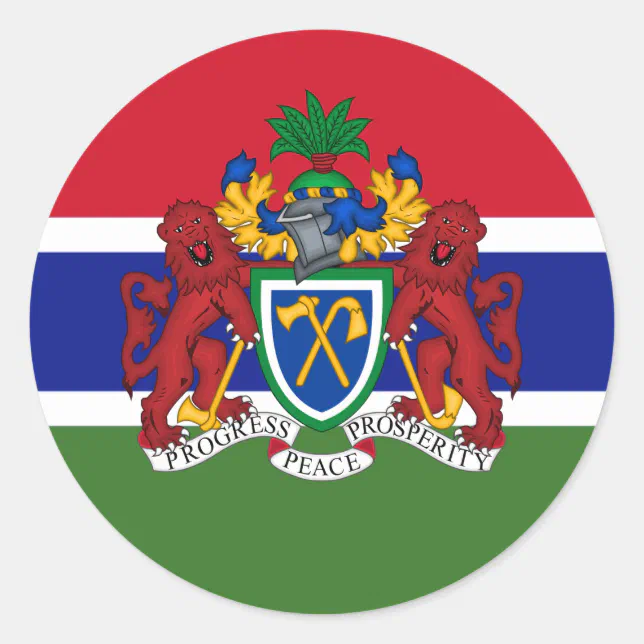Amazon.com: Gambia National Flag Card Binders, 4 Pocket Card  Republic of The Gambia Flag Business Card Holder display picture 1