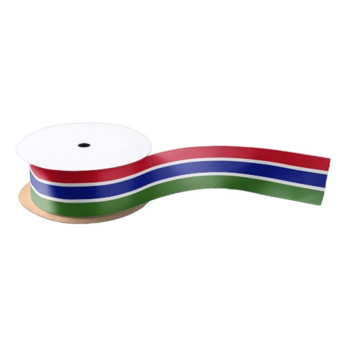 Gambian flag ribbon