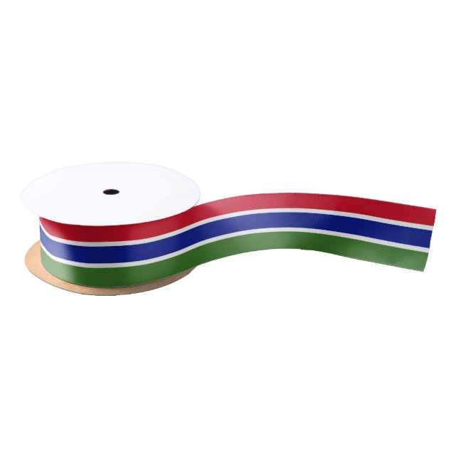 Gambian flag ribbon (Spool)