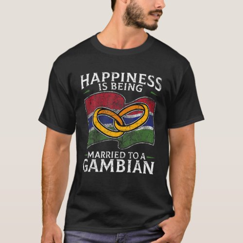 Gambian Marriage The Gambia Married Heritage Cultu T_Shirt