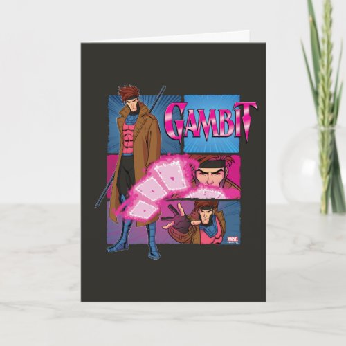 Gambit Character Panel Graphic Card