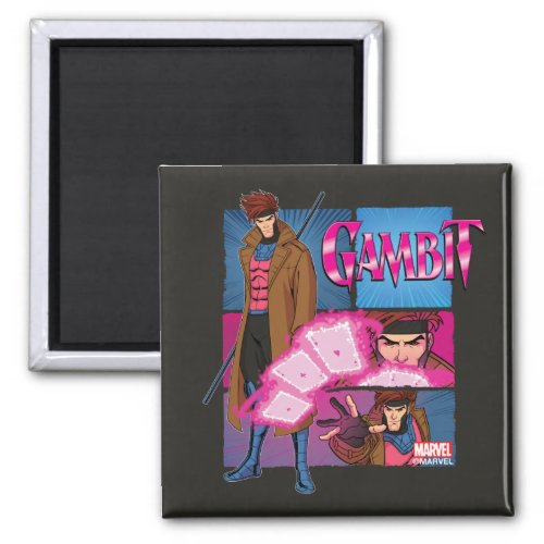 Gambit Character Panel Graphic Magnet