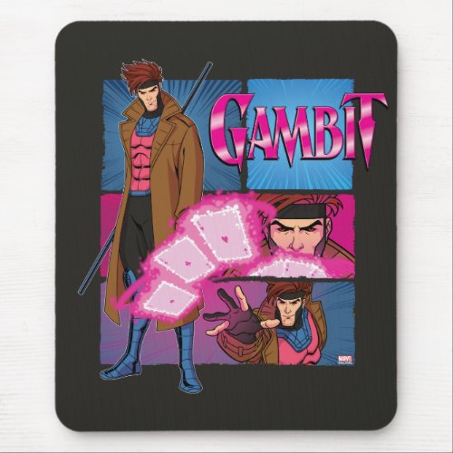 Gambit Character Panel Graphic Mouse Pad