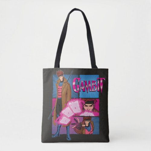 Gambit Character Panel Graphic Tote Bag