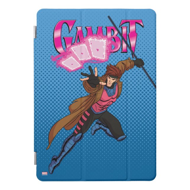Gambit Character Pose iPad Pro Cover (Front)